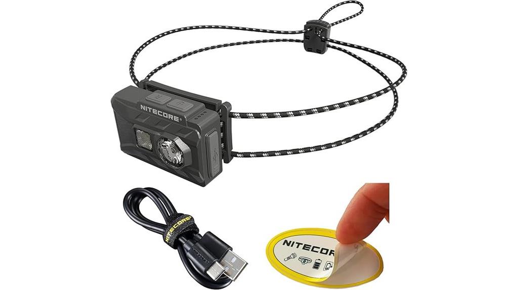 ultralight rechargeable headlamp