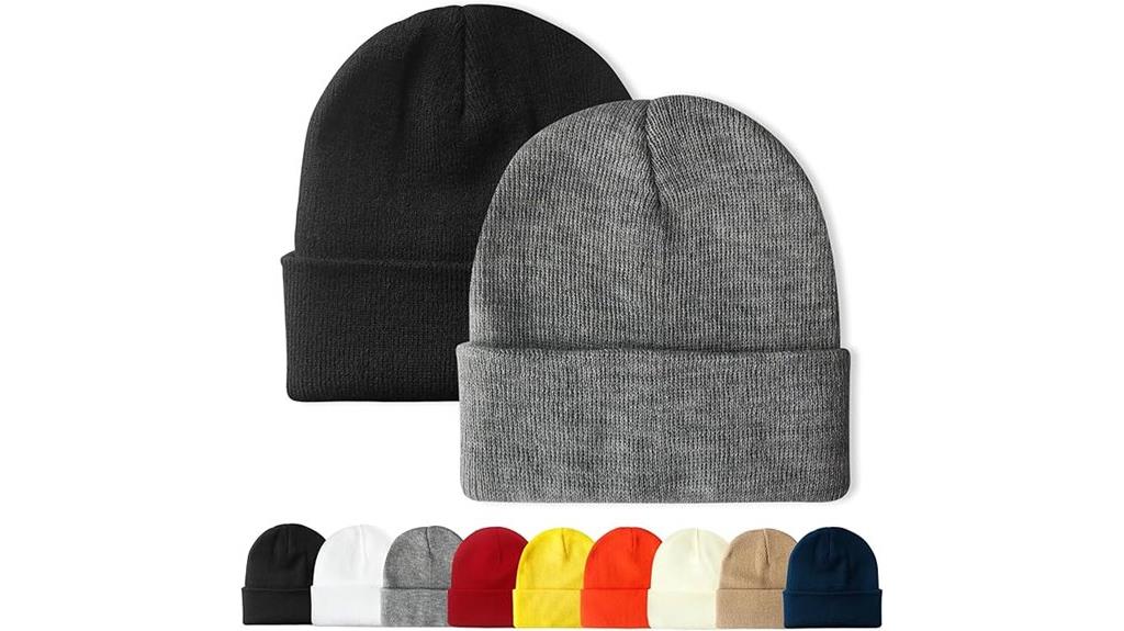 unisex winter knit beanies