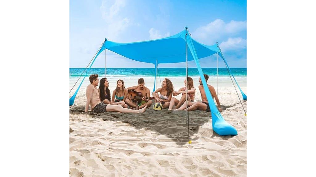 upf50 pop up shelter