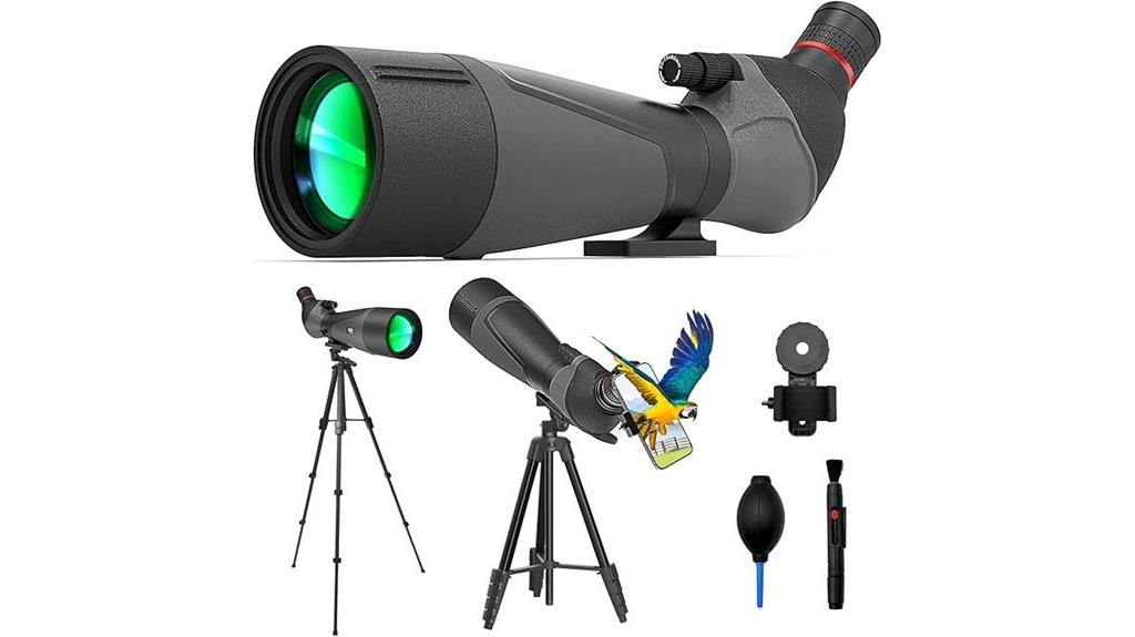 versatile spotting scope package