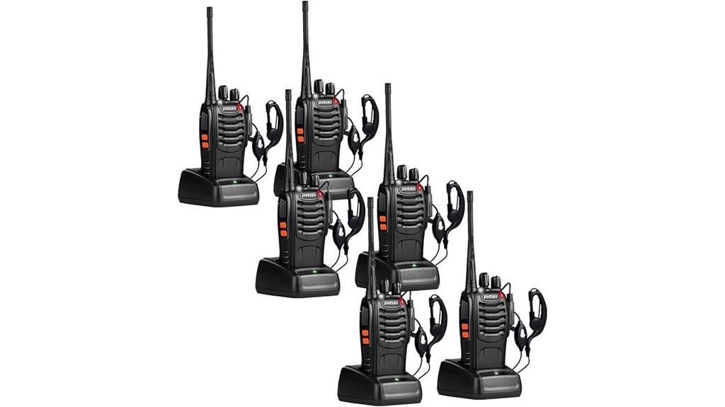 walkie talkies with headphones