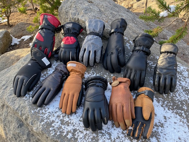 warm gloves for hiking