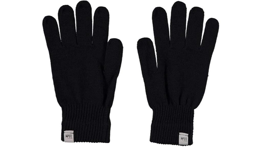 thumbnail image 2 of Best Merino Wool Handbags Merino Wool Touch Screen Gloves - Warm Thermal Liners For Running & Hiking In Cold Weather Touchscreen Gloves 2 of 13