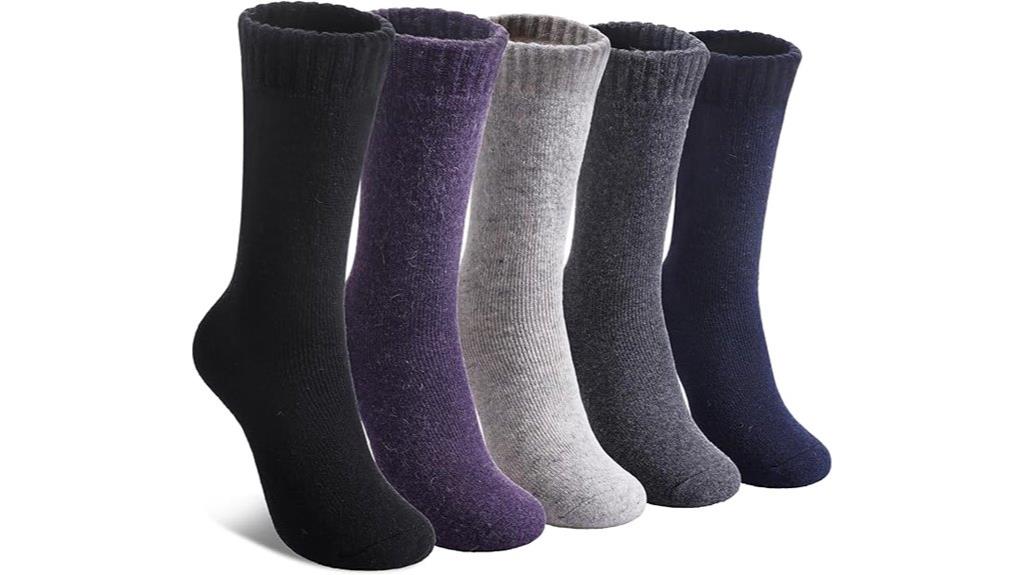 warm winter hiking socks