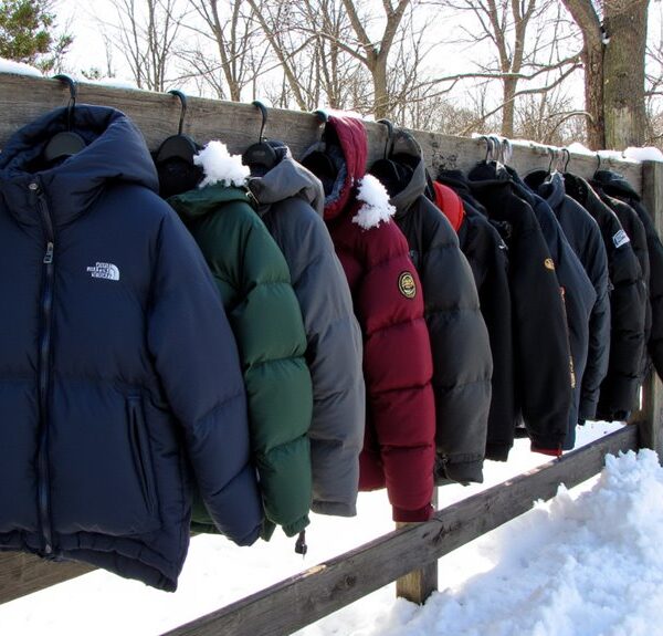 warm winter puffy coats