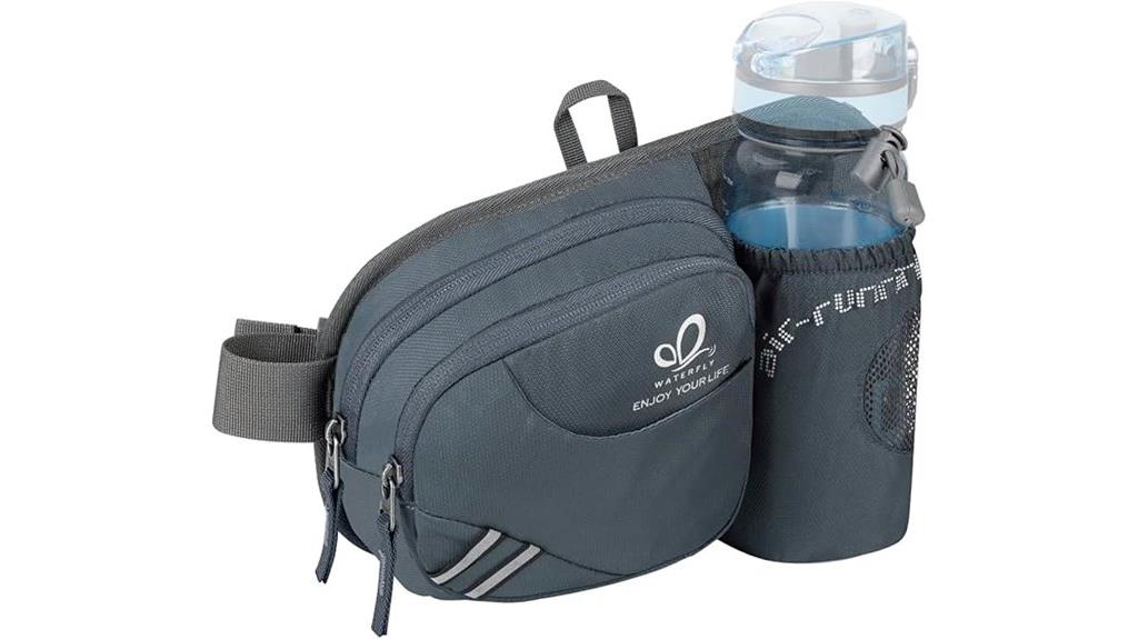 water bottle holder included