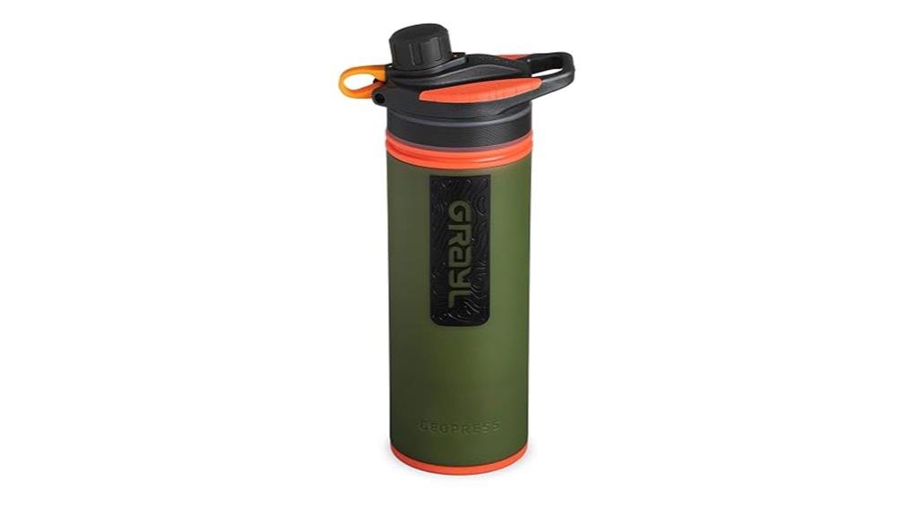 water purifier travel bottle
