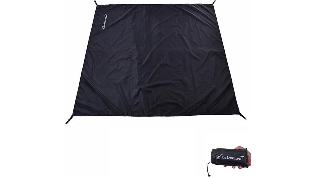 waterproof camping tarp footprint