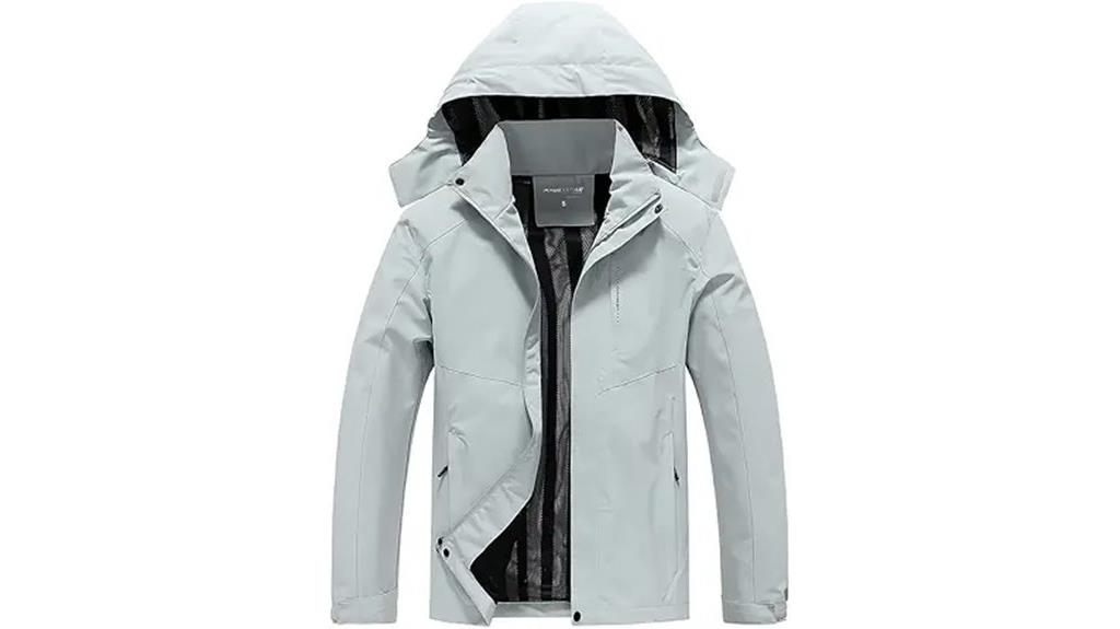 waterproof hiking rain jacket