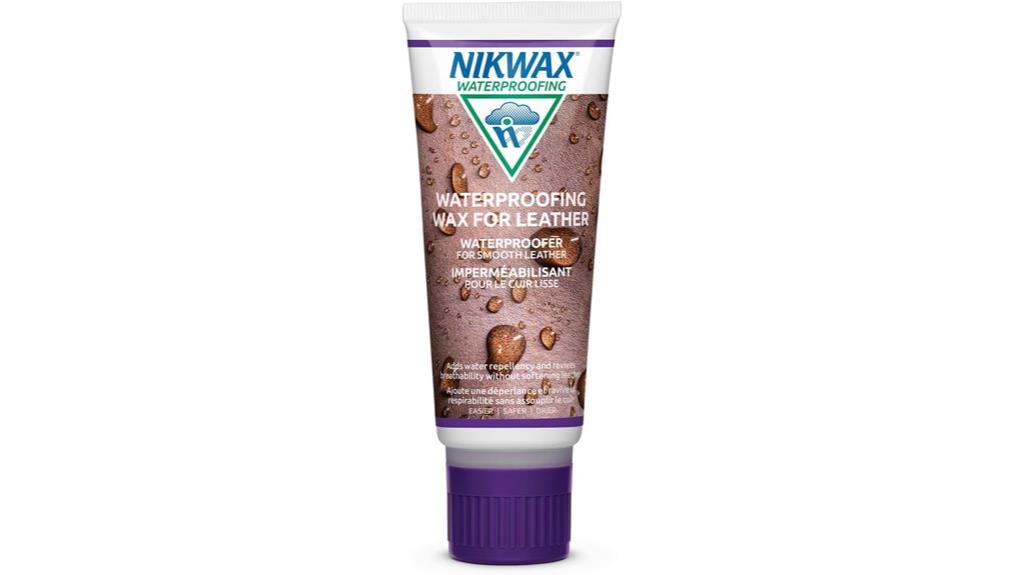 waterproof leather shoe care