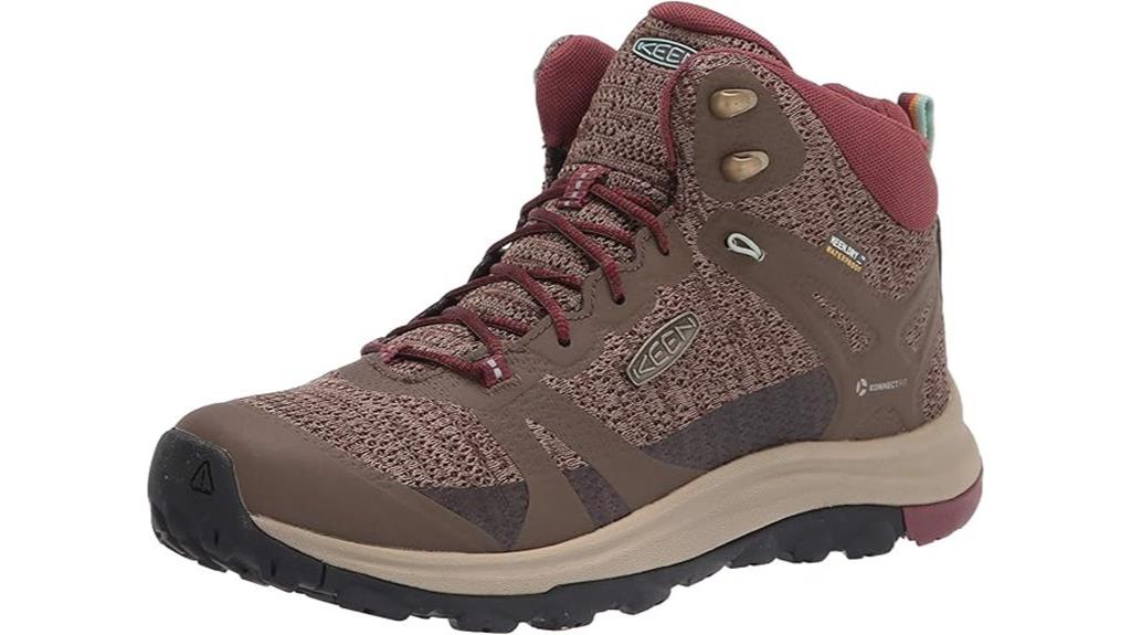 waterproof mid height hiking boots