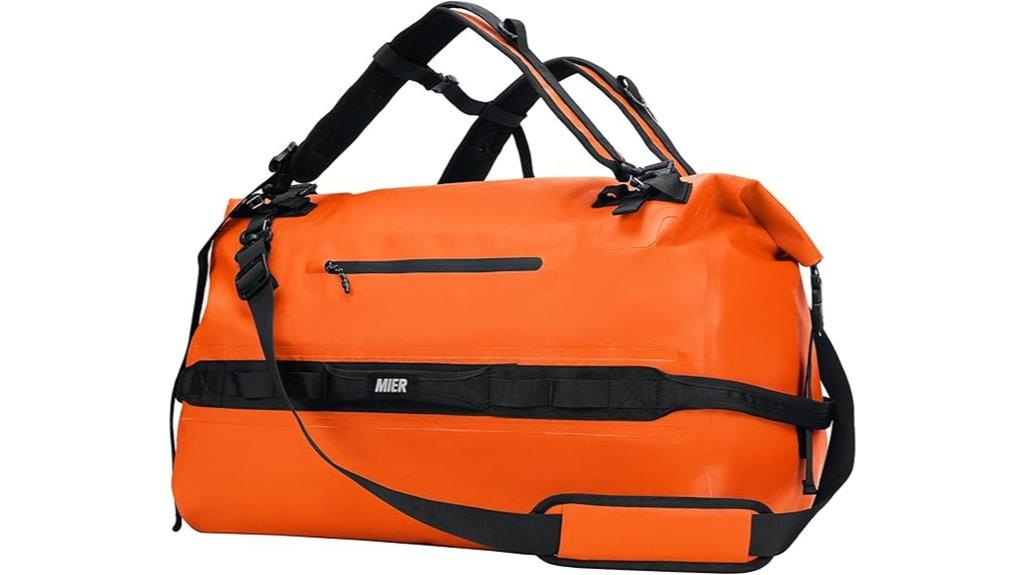 waterproof rolltop duffel bag