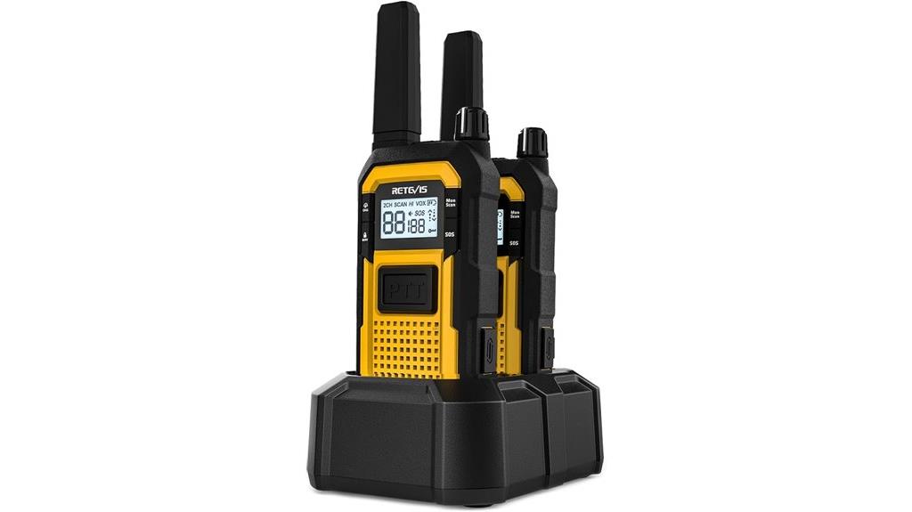 waterproof two way radios set
