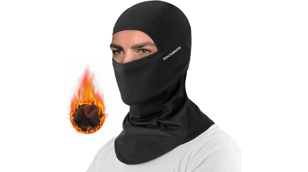 winter sports face cover