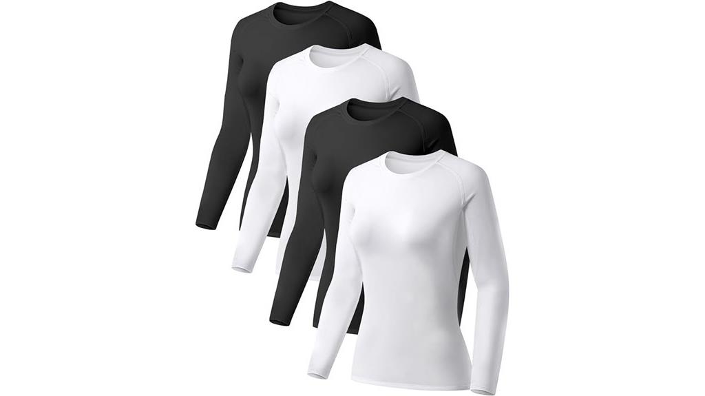 women s compression athletic shirts