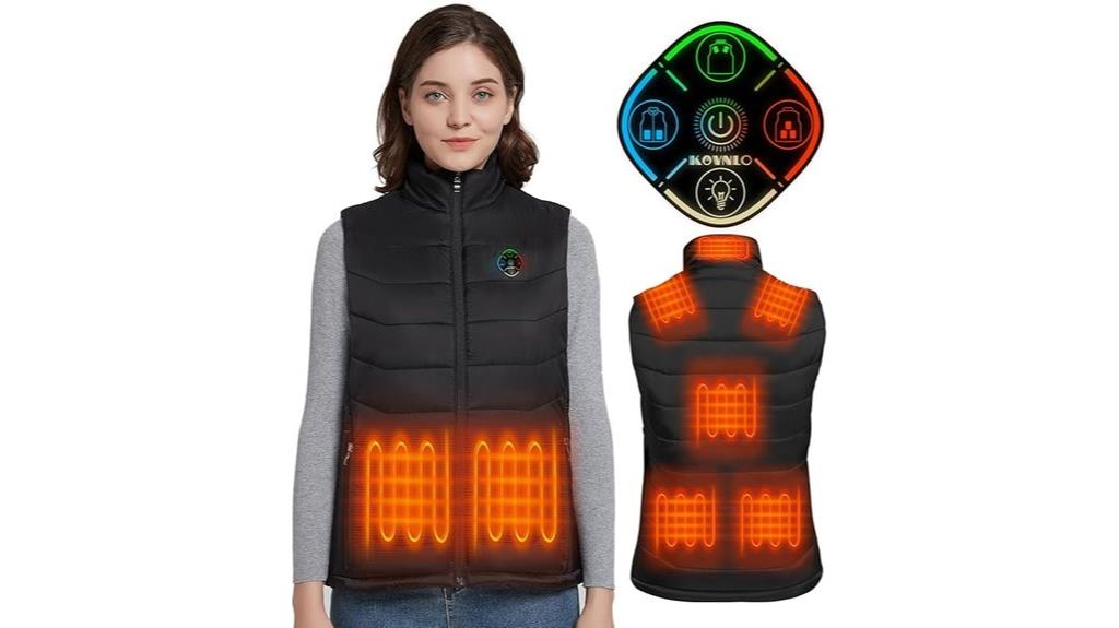 women s heated vest available