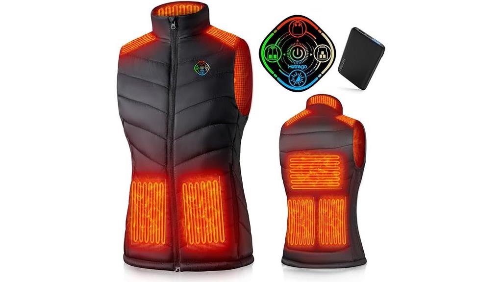 women s heated vest included
