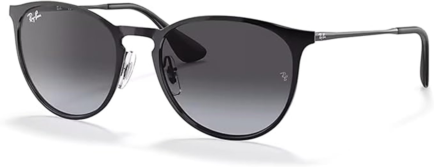 women s rounded metal sunglasses