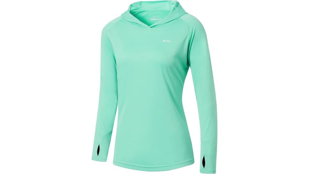 women s sun protection hoodie