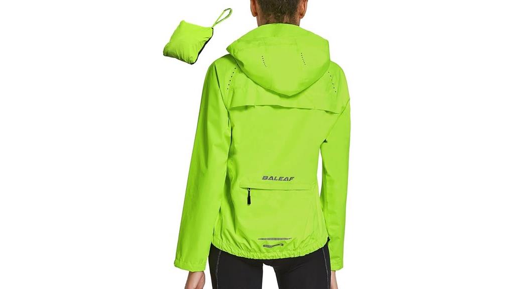 women s waterproof windbreaker jacket