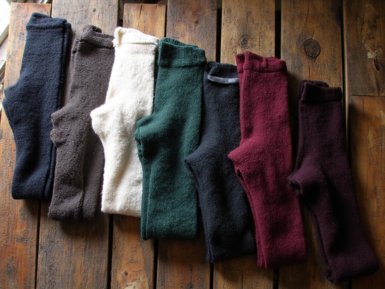 wool long johns selection